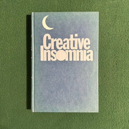 Vintage Non-Fiction Hardback: Douglas Colligan - Creative Insomnia FIRST EDITION