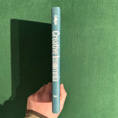 Vintage Non-Fiction Hardback: Douglas Colligan - Creative Insomnia FIRST EDITION