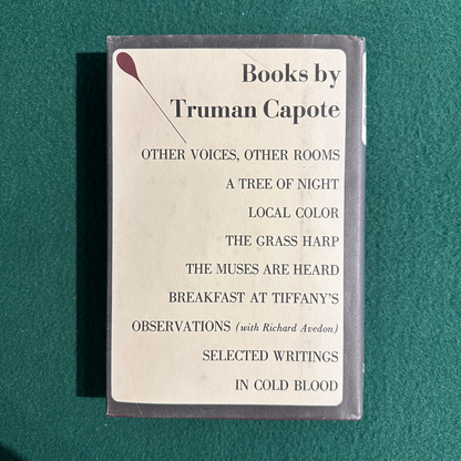 Vintage Fiction Hardback: Truman Capote - In Cold Blood FIRST EDITION FACSIMILE