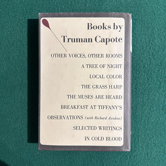 Vintage Fiction Hardback: Truman Capote - In Cold Blood FIRST EDITION FACSIMILE