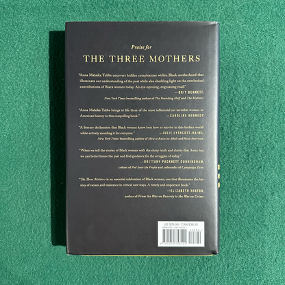 Non-Fiction Hardback: Anna Malaika Tubbs - The Three Mothers SIGNED FIRST EDITION