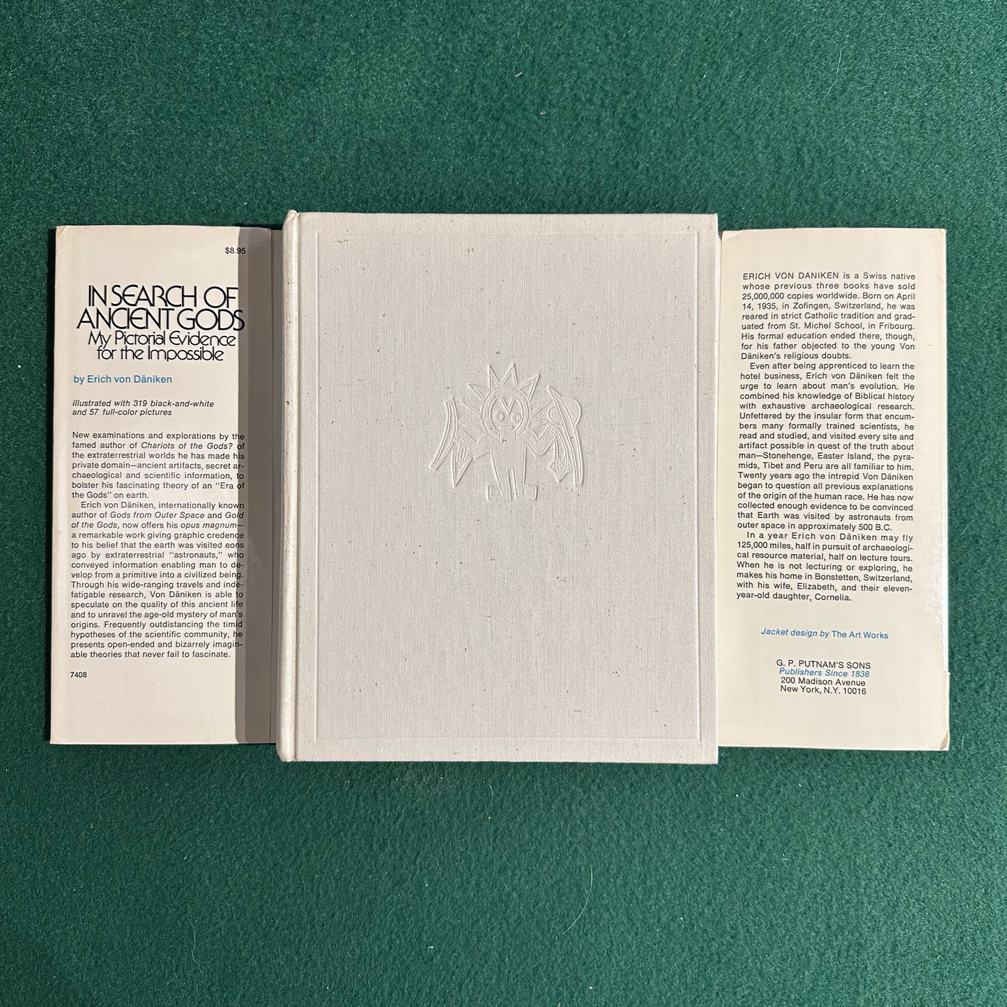 Vintage Fiction Hardback: Erich von Daniken - In Search of the Ancient Gods FIRST EDITION