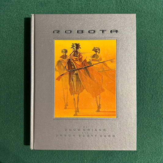 Vintage Sci-Fi Hardback: Doug Chiang and Orson Scott Card - Robota FIRST EDITION