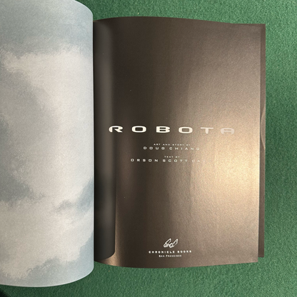 Vintage Sci-Fi Hardback: Doug Chiang and Orson Scott Card - Robota FIRST EDITION