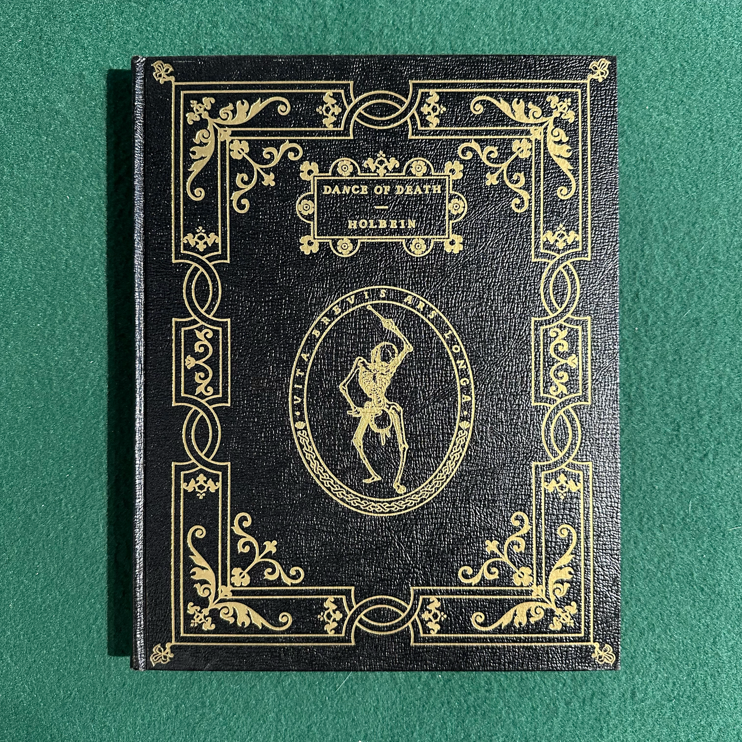 Vintage Art Hardback: Holbein's Dance of Death UNNUMBERED LIMITED EDITION