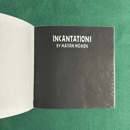 Vintage Art Hardback: Ambar Past with Xun Okotz and Xpetra Erandes - Incantations by Mayan Women NUMBERED EDITION