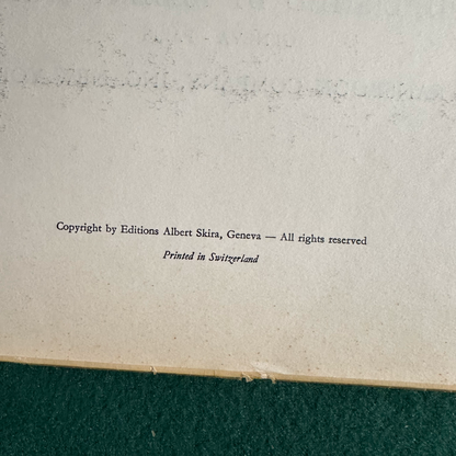 Vintage Art Folio Pablo Picasso - Ceramics SKIRA