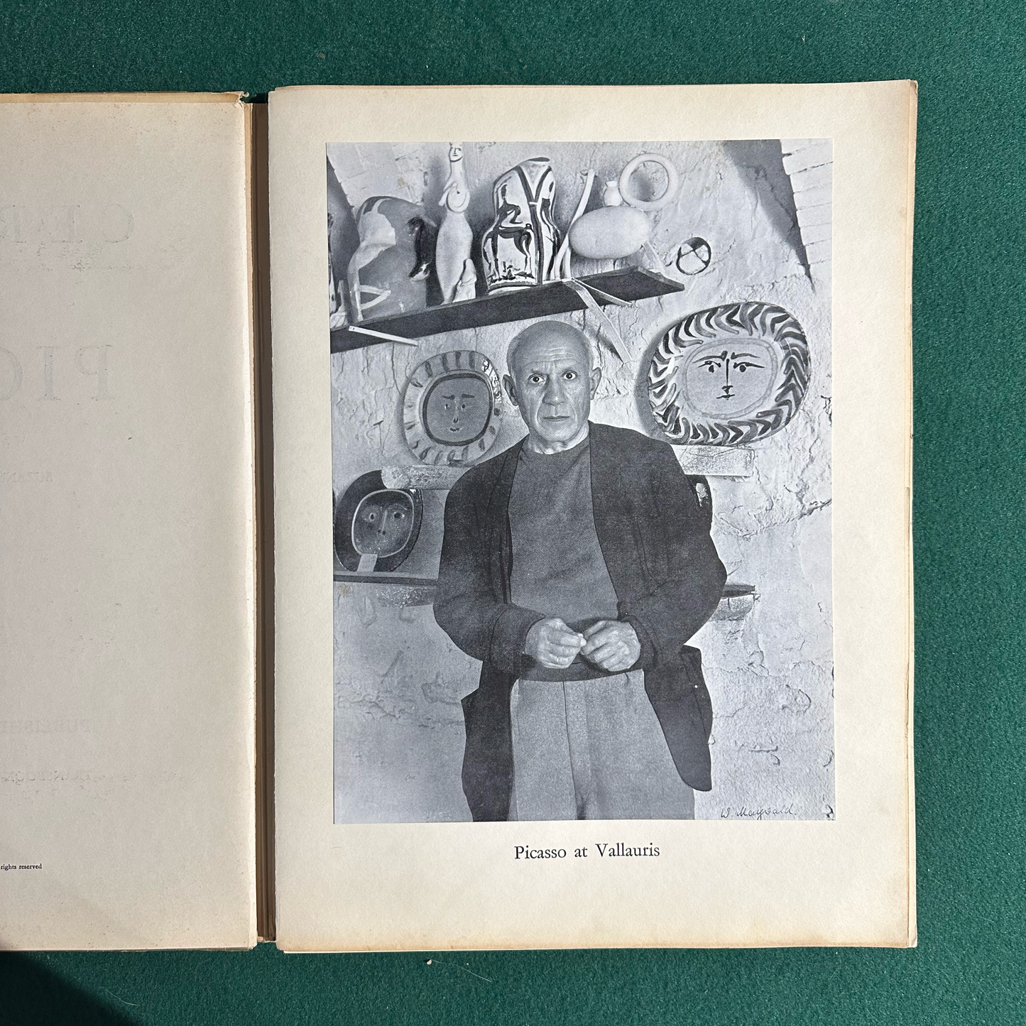 Vintage Art Folio Pablo Picasso - Ceramics SKIRA