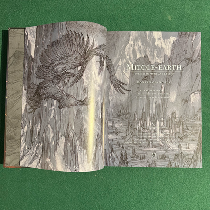 Large Format Art Hardback: Donato Giancola - Middle-Earth FIRST EDITION