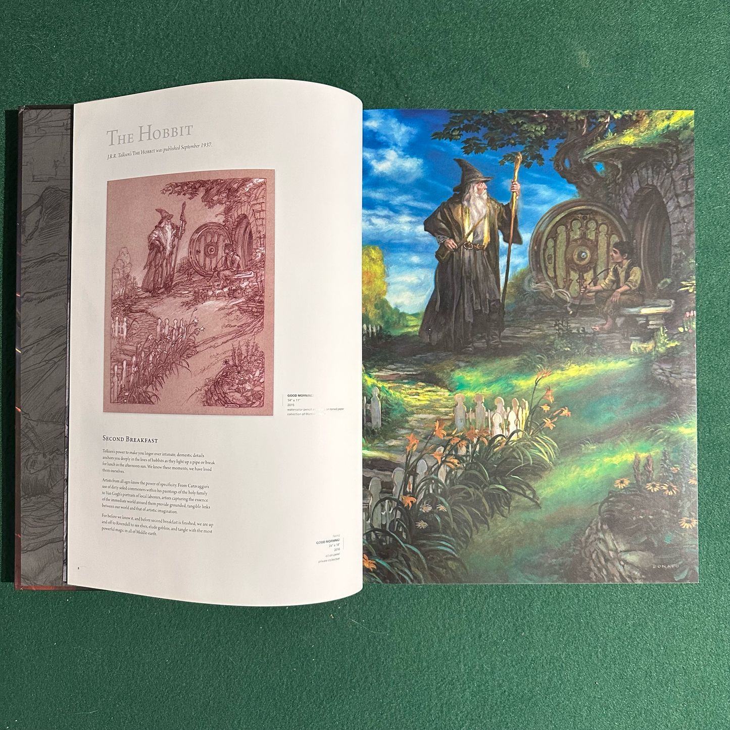 Large Format Art Hardback: Donato Giancola - Middle-Earth FIRST EDITION