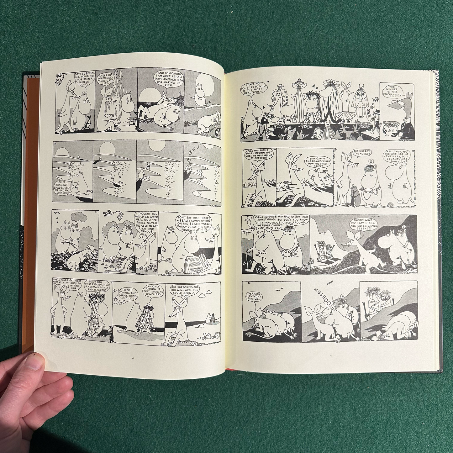 Graphic Novel Hardback: Tove Jansson - Moomin, The Complete Comic Strip, Volume 1