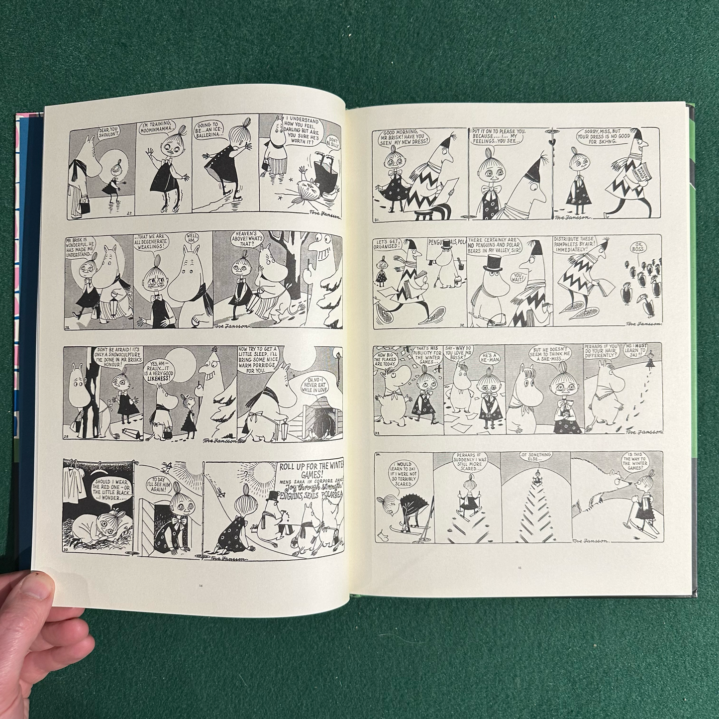 Graphic Novel Hardback: Tove Jansson - Moomin, The Complete Comic Strip, Volume 2