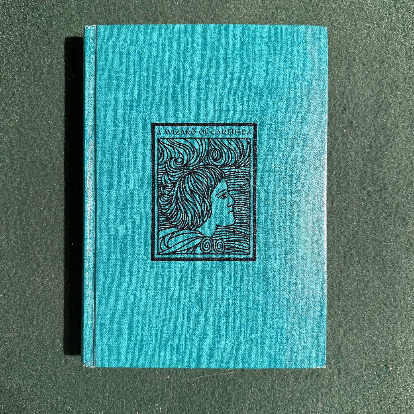 Vintage Fantasy Hardback: Ursula K Le Guin - A Wizard of Earthsea EARLY LIBRARY BINDING