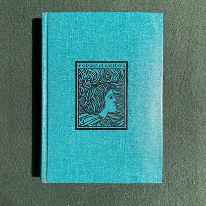 Vintage Fantasy Hardback: Ursula K Le Guin - A Wizard of Earthsea EARLY LIBRARY BINDING