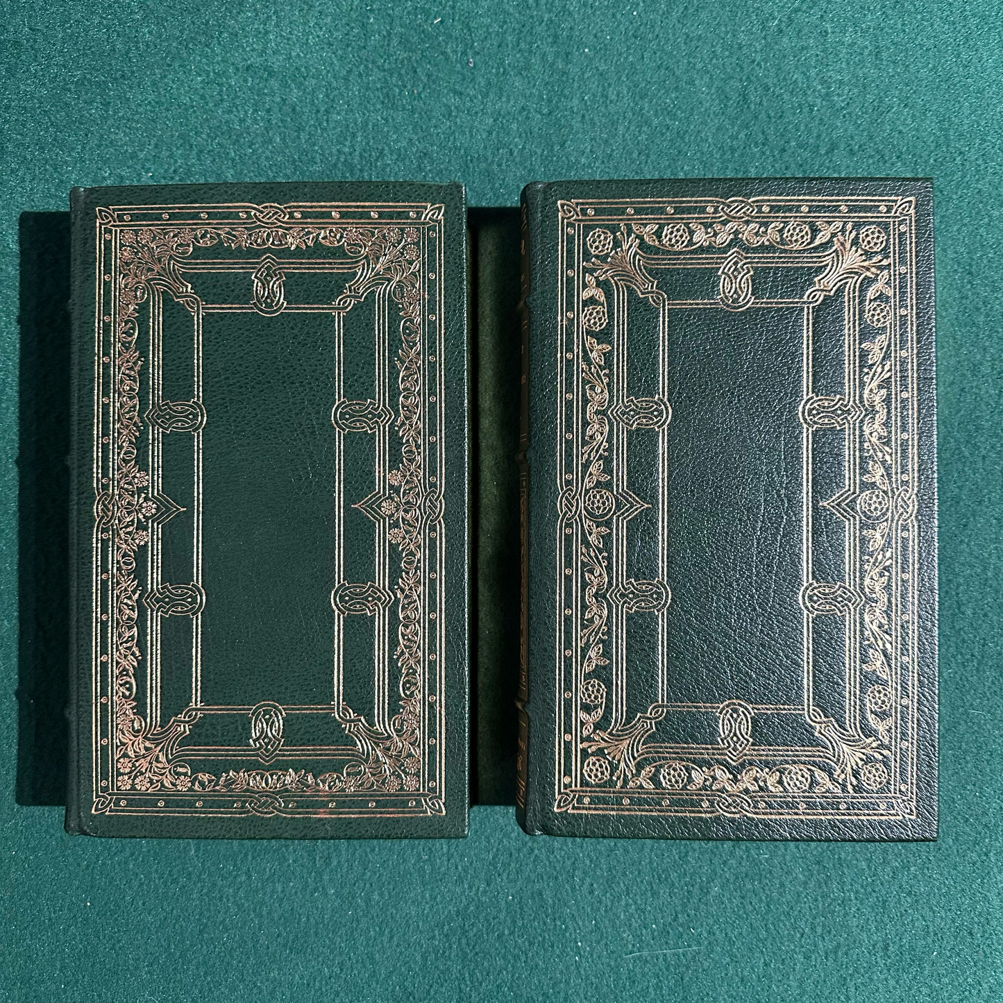 Vintage Fiction Hardback: Geoffrey Chaucer - The Canterbury Tales THE FRANKLIN LIBRARY LIMITED EDITION 2 VOLS