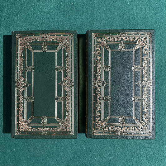 Vintage Fiction Hardback: Geoffrey Chaucer - The Canterbury Tales THE FRANKLIN LIBRARY LIMITED EDITION 2 VOLS