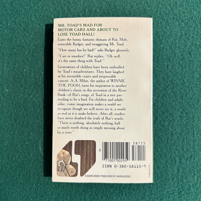 Vintage Fiction Paperback: A A Milne - Toad of Toad Hall FIRST PRINTING