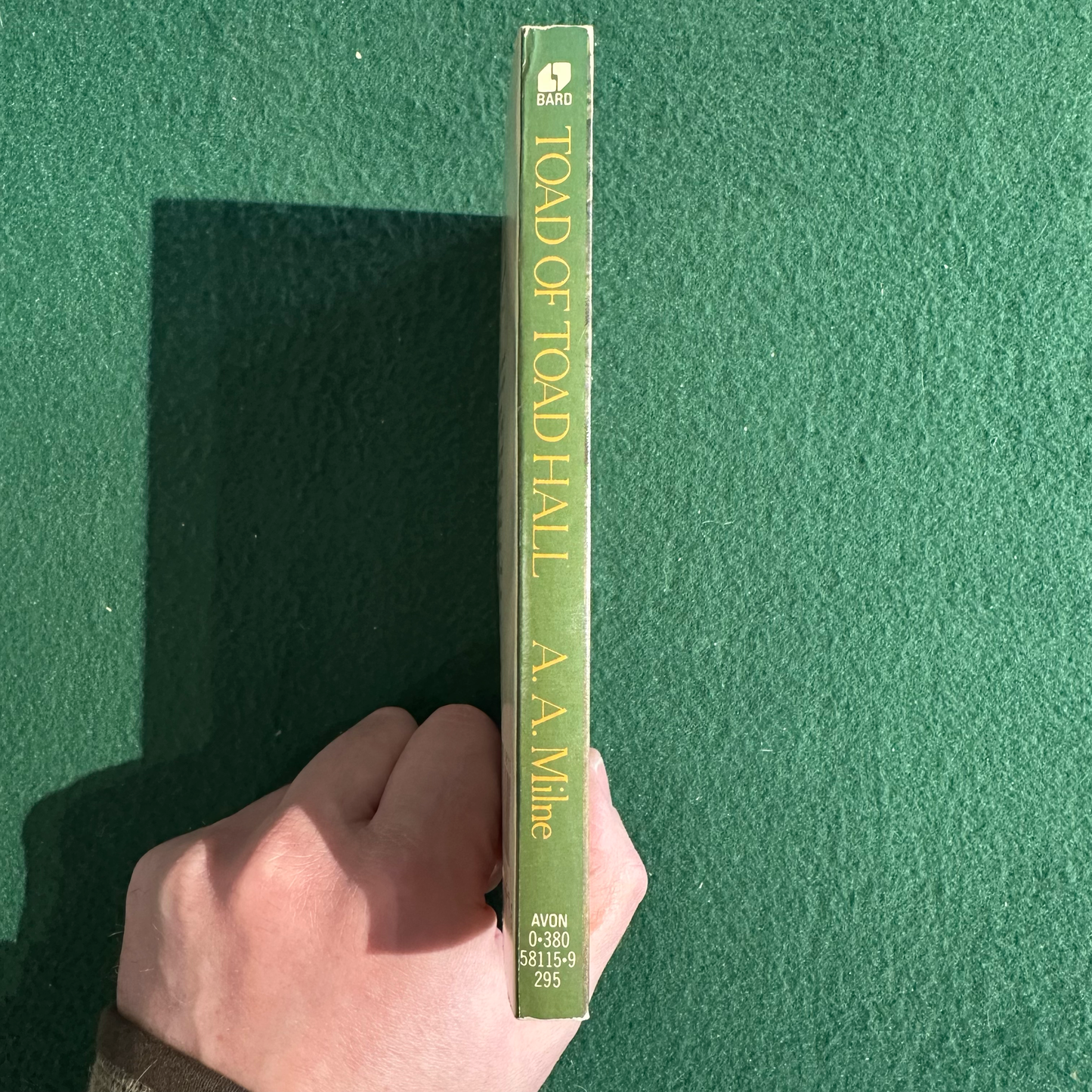 Vintage Fiction Paperback: A A Milne - Toad of Toad Hall FIRST PRINTING