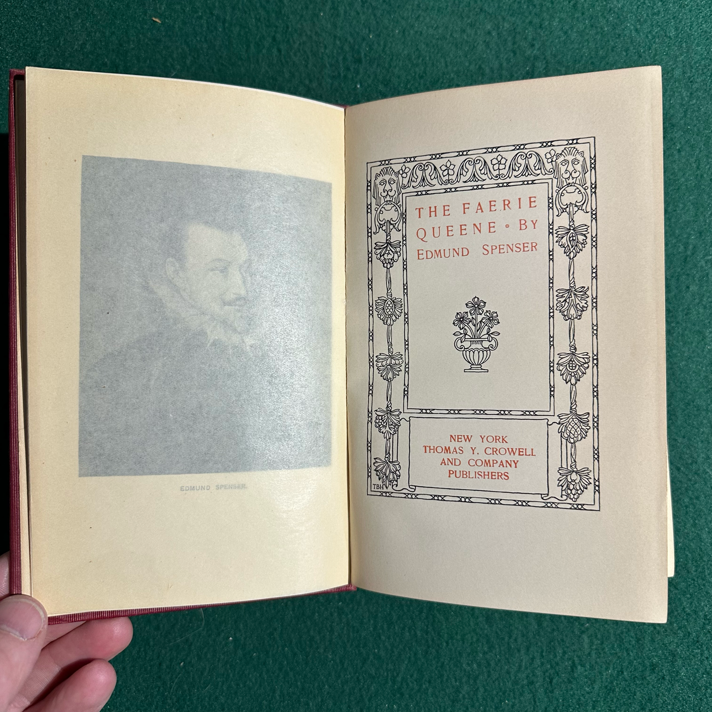 Vintage Fiction Hardback: Edmund Spenser - The Faerie Queene 1903