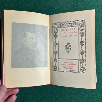 Vintage Fiction Hardback: Edmund Spenser - The Faerie Queene 1903