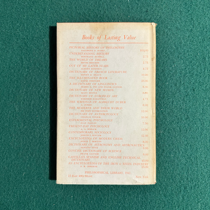 Vintage Non-Fiction Hardback: Jean-Paul Sartre - Existentialism and Human Emotions 1957