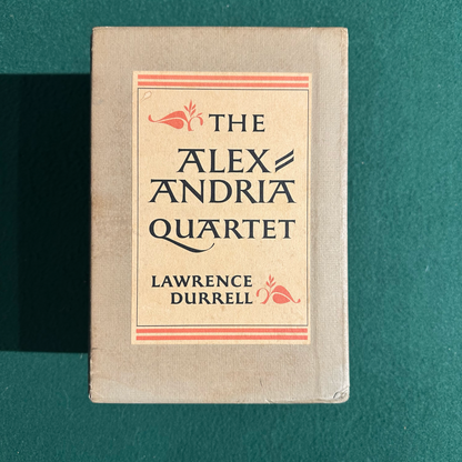 Vintage Fiction Hardbacks: Lawrence Durrell - The Alexandria Quartet 1962