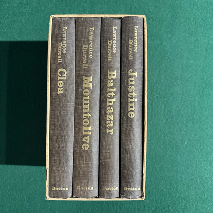 Vintage Fiction Hardbacks: Lawrence Durrell - The Alexandria Quartet 1962