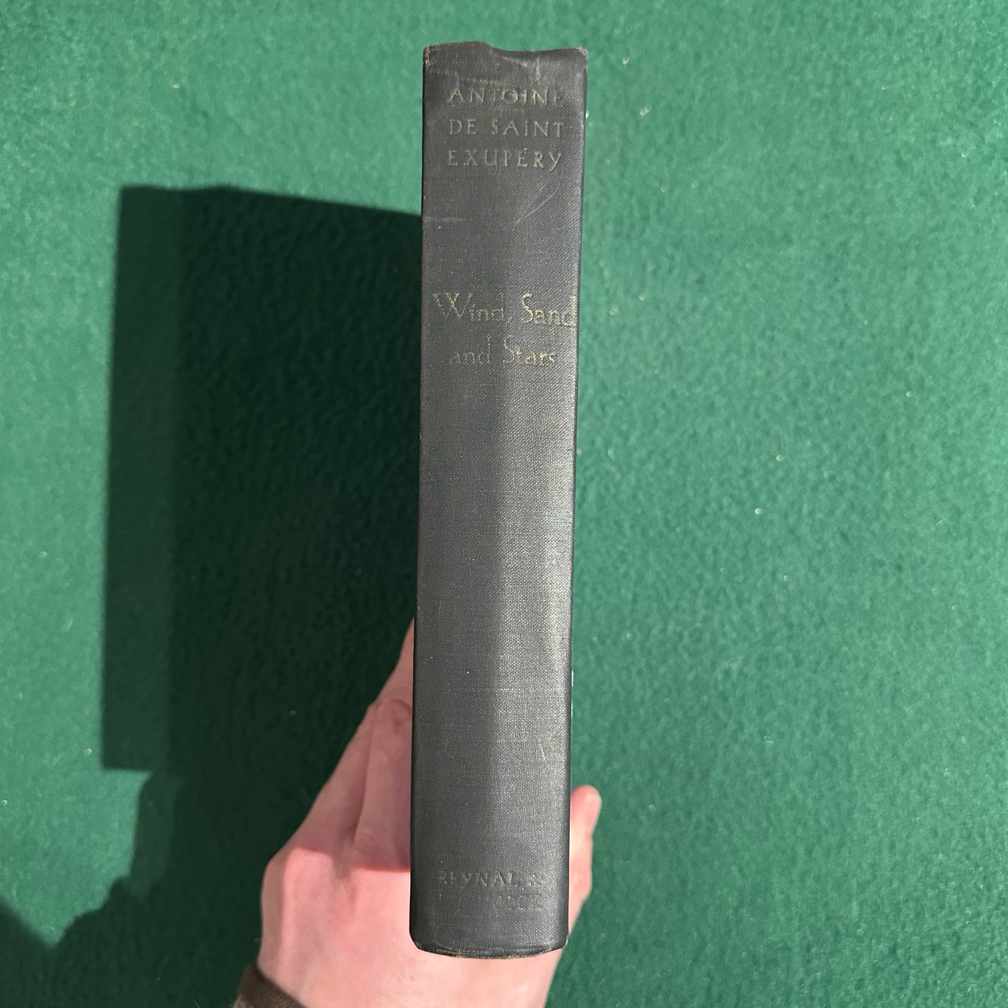 Vintage Fiction Hardback: Antoine de Saint Exupery - Wind, Sand and Stars