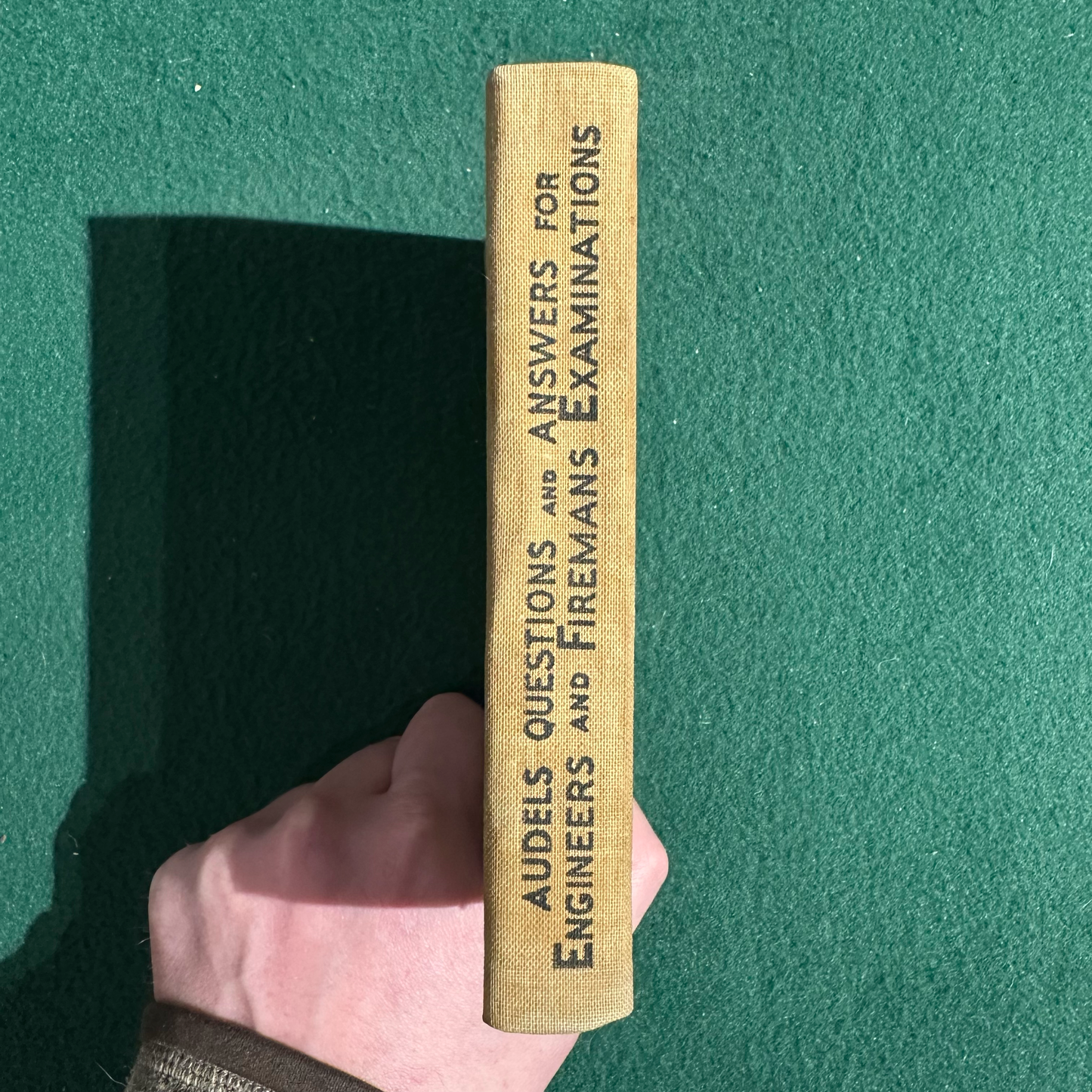 Vintage Non-Fiction Hardback: Frank D Graham - Audels Questions and Answers for Engineers and Firemans Examinations