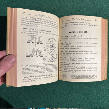 Vintage Non-Fiction Hardback: Frank D Graham - Audels Questions and Answers for Engineers and Firemans Examinations