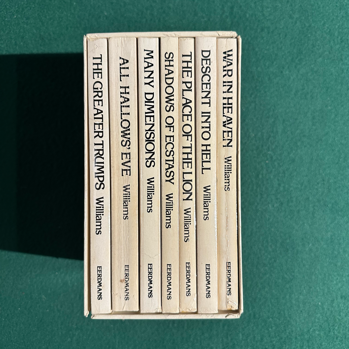 Vintage Fiction Paperbacks: The Novels of Charles Williams in 7 Volumes