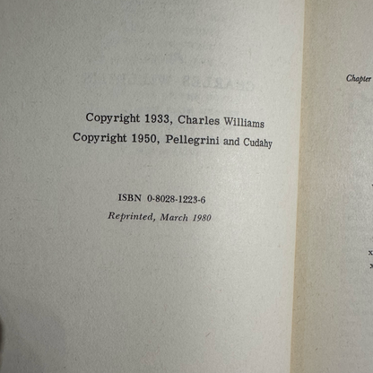 Vintage Fiction Paperbacks: The Novels of Charles Williams in 7 Volumes