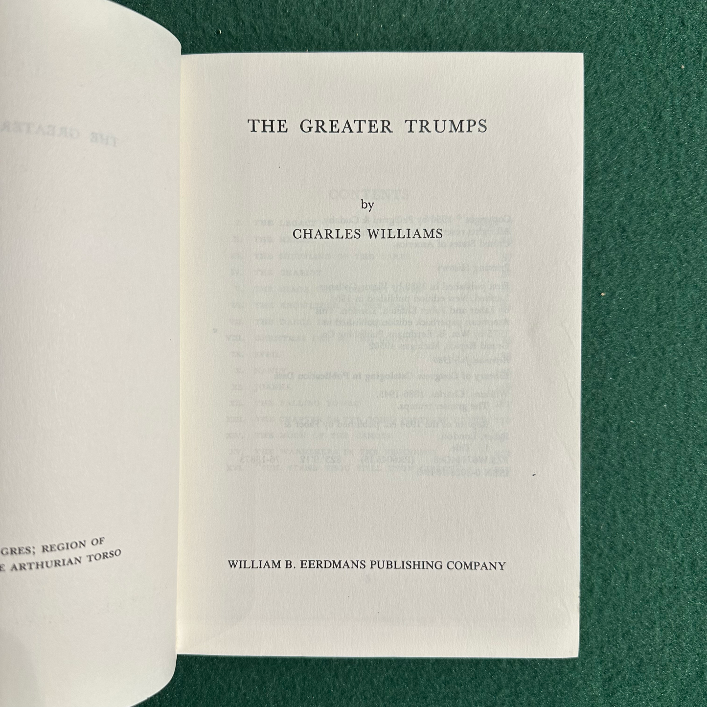 Vintage Fiction Paperbacks: The Novels of Charles Williams in 7 Volumes