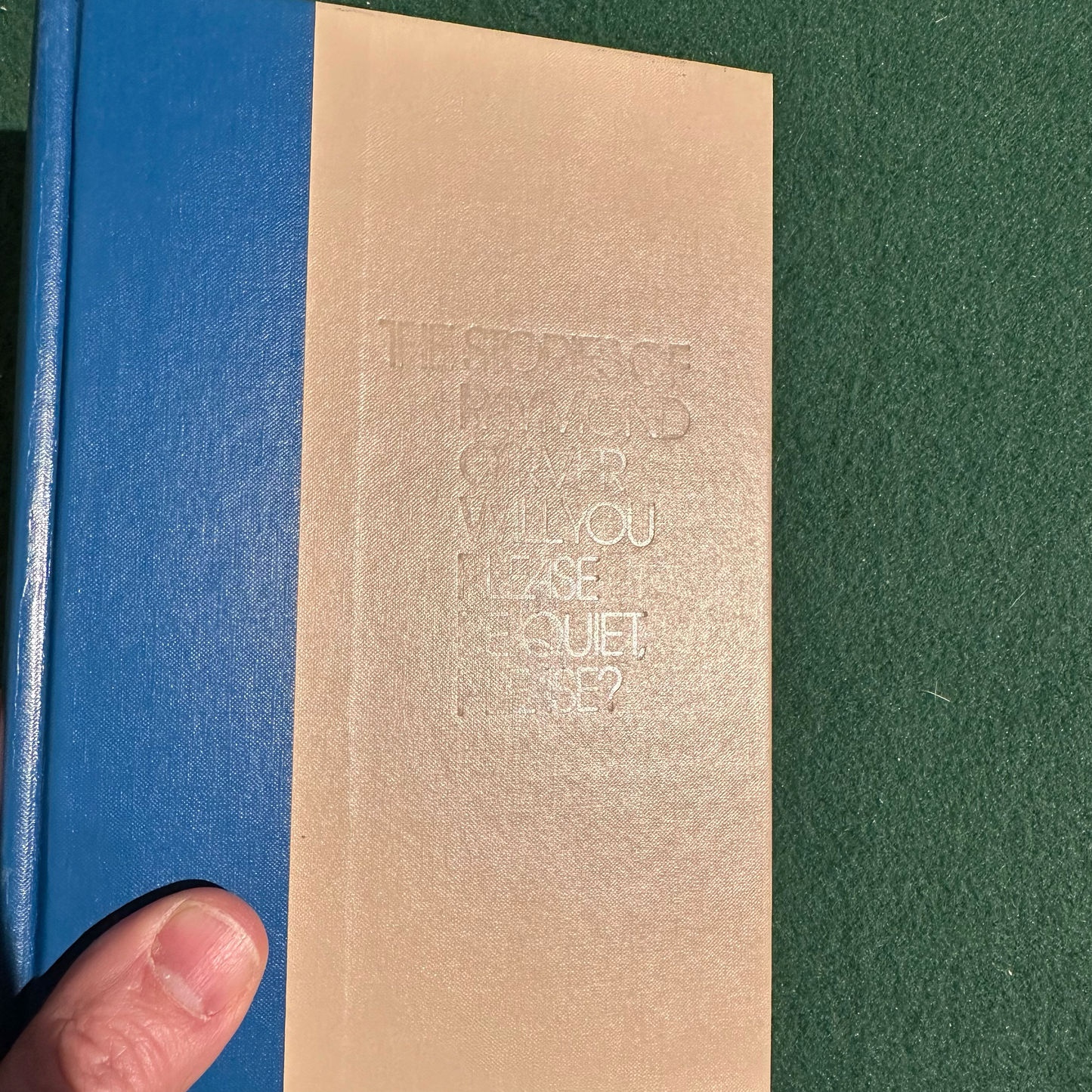 Vintage Fiction Hardback: Raymond Carver - Will You Please Be Quiet, Please? FIRST EDITION