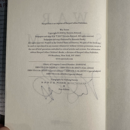 Fantasy Hardbacks: Victoria Aveyard - The Red Queen Series, Books 1-4 ALL SIGNED FIRST EDITIONS
