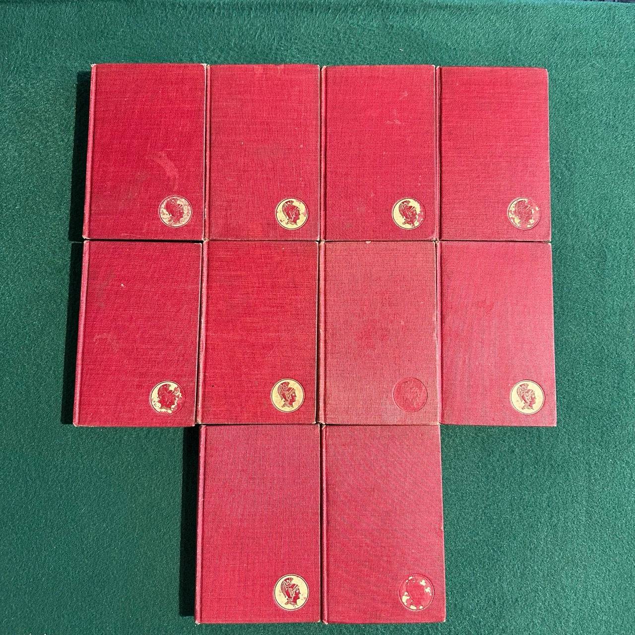 Antique Fiction & Poetry Hardbacks: The Works of Edgar Allen Poe in Ten Volumes, Cameo Edition 1904