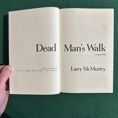 Vintage Fiction Hardback: Larry McMurtry - Dead Man's Walk FIRST EDITION