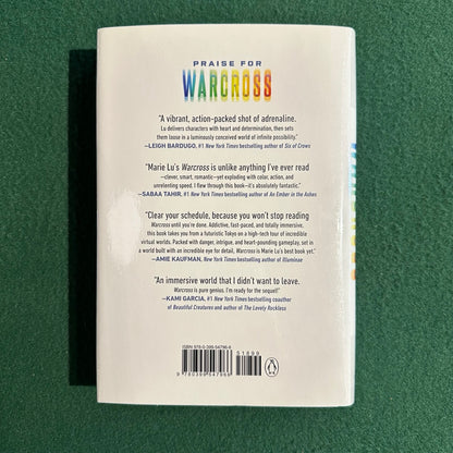 Sci-Fi Hardback: Marie Lu - Warcross FIRST EDITION