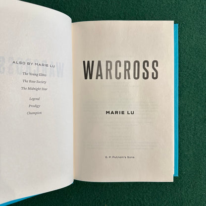 Sci-Fi Hardback: Marie Lu - Warcross FIRST EDITION