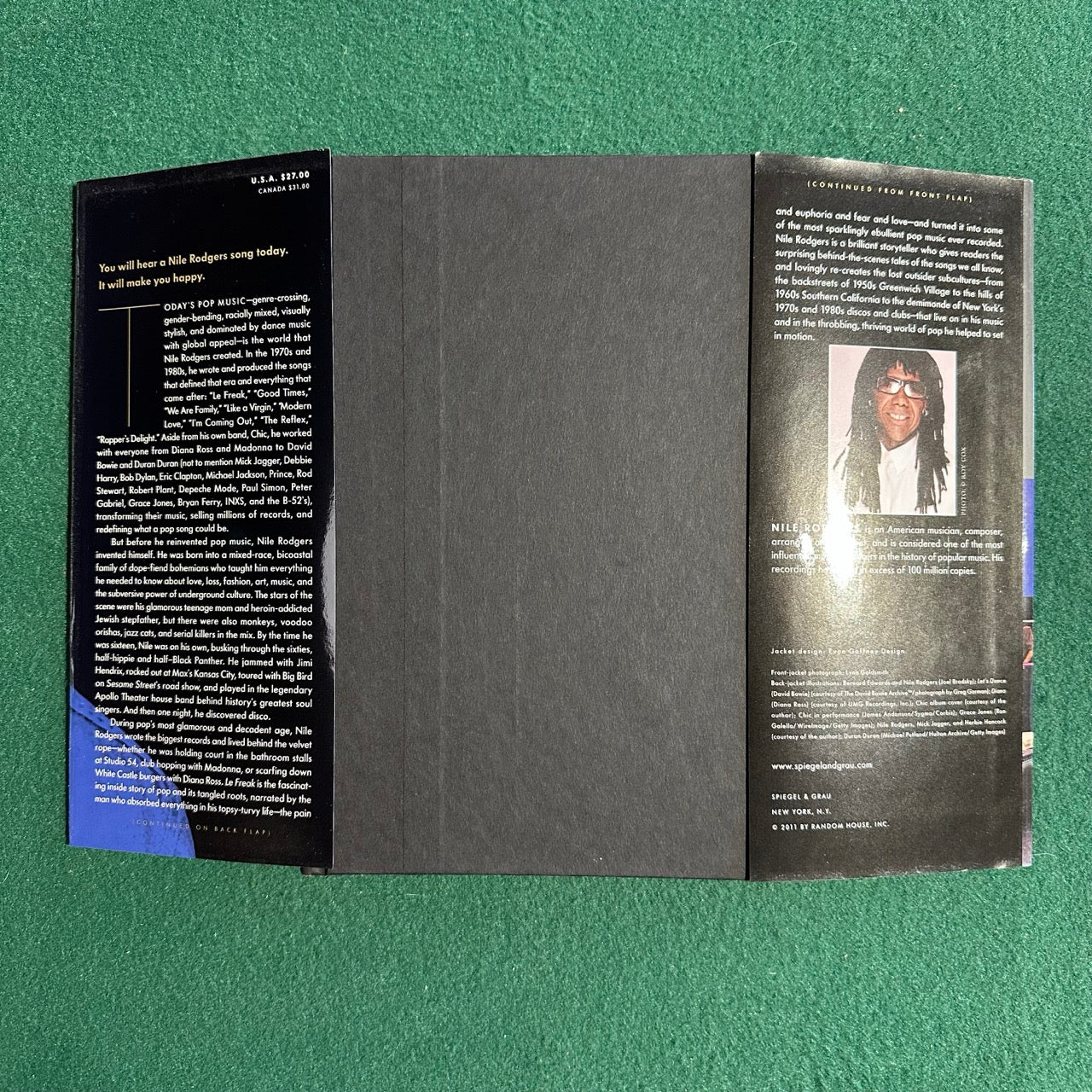 Non-Fiction Hardback: Nile Rodgers - Le Freak FIRST EDITION