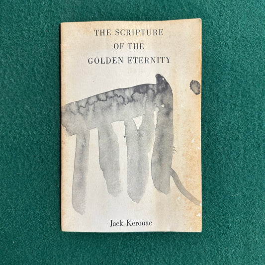Vintage Poetry Paperback: Jack Kerouac - The Scripture of the Golden Eternity FIRST EDITION