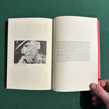 Vintage Fiction Hardback: Charles Bukowski - Pulp FIRST EDITION/SECOND PRINTING