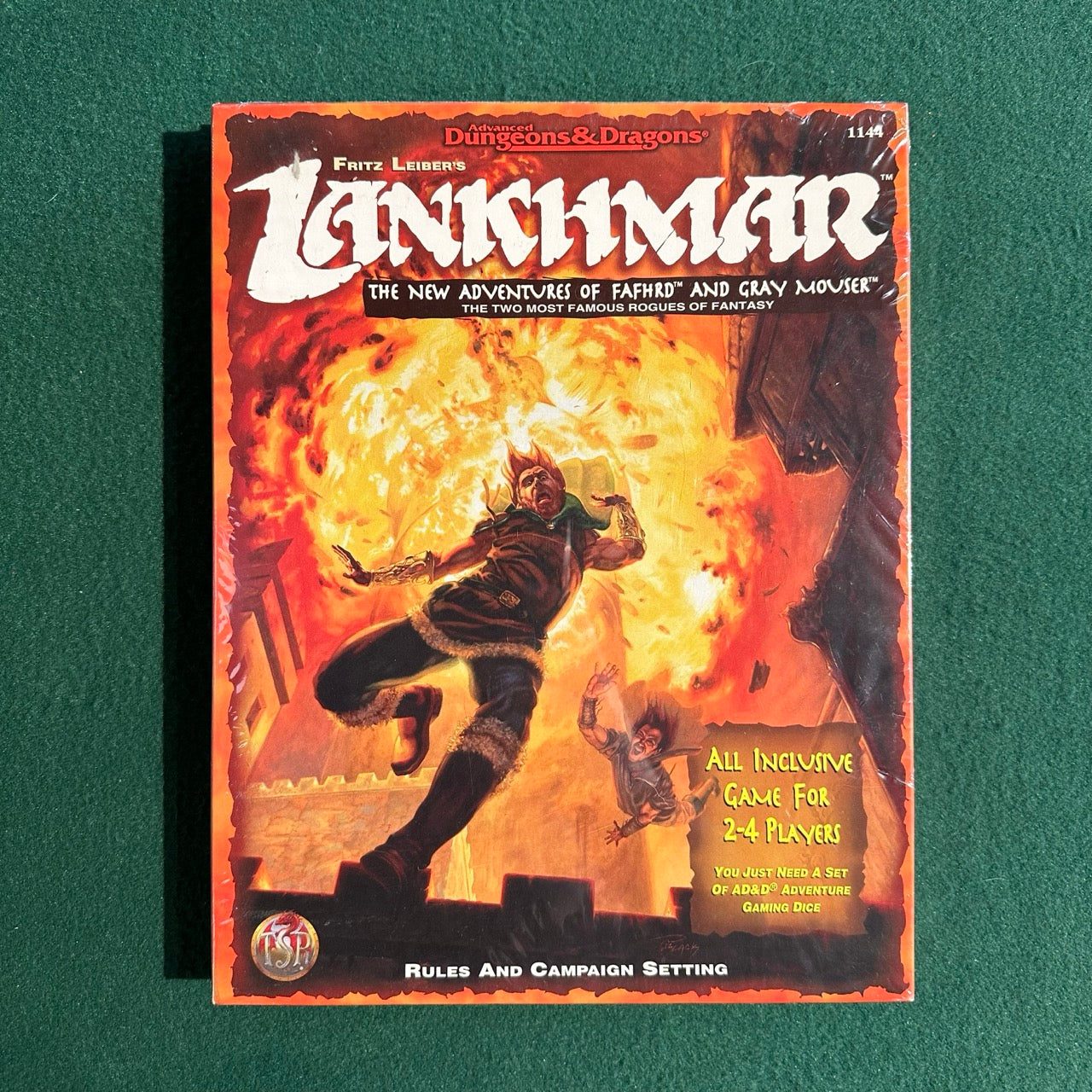 Vintage Dungeons and Dragons Box Set: 2e Lankhmar - The New Adventures of Fafhrd and Grey Mouser SEALED