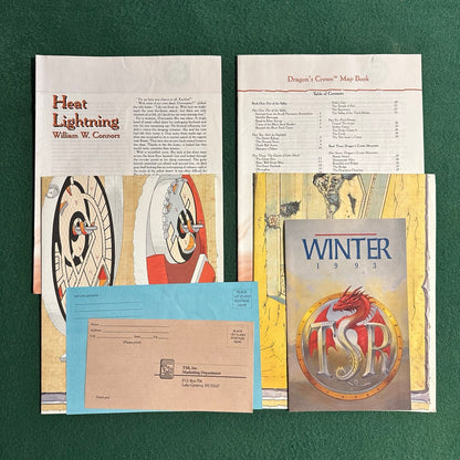 Vintage Dungeons and Dragons Box Set: 2e Dark Sun - Dragon's Crown COMPLETE