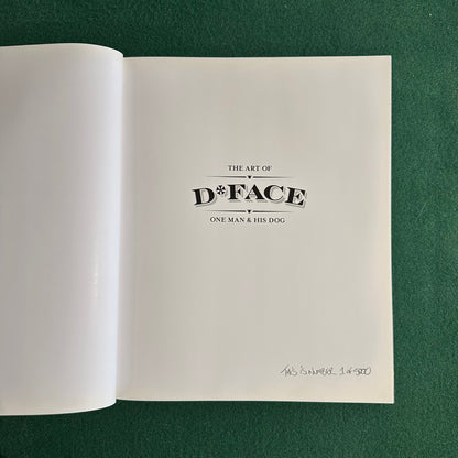 Art Hardback: One Man and His Dog - The Art of D*Face LIMITED EDITION