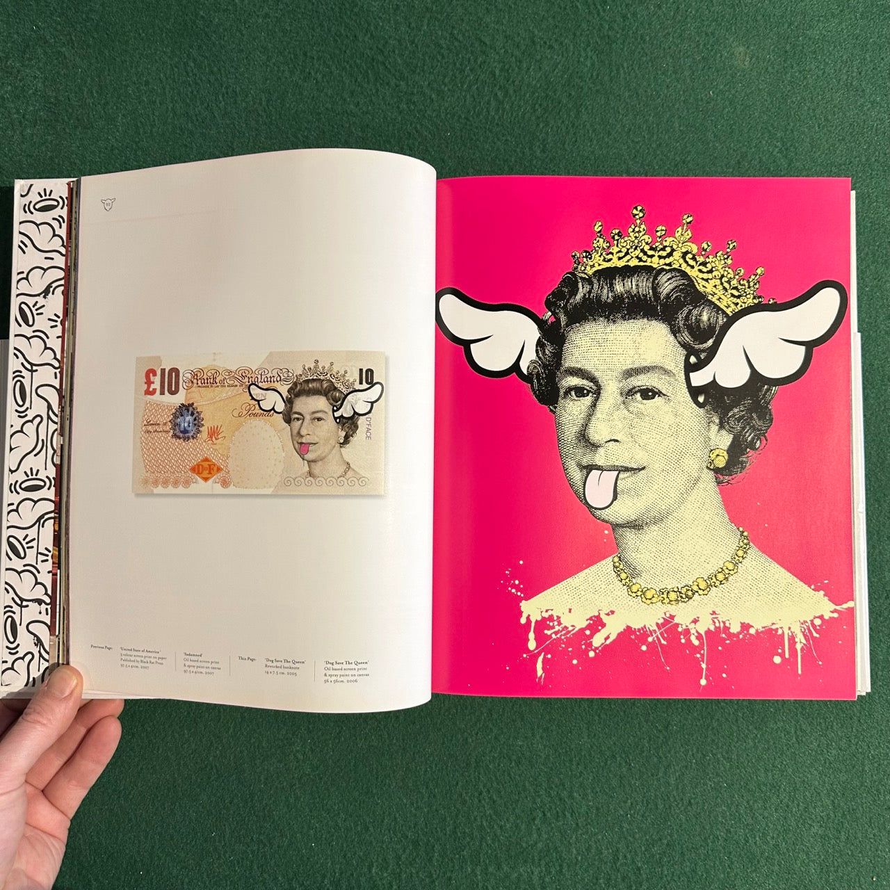 Art Hardback: One Man and His Dog - The Art of D*Face LIMITED EDITION