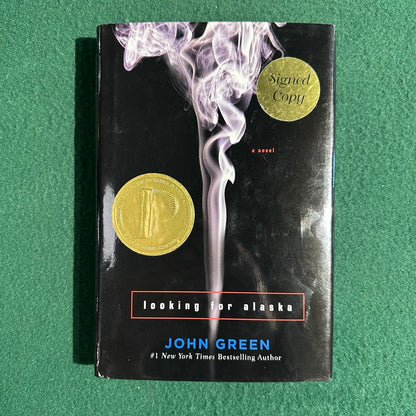 Fiction Hardback: John Green - Looking for Alaska SIGNED
