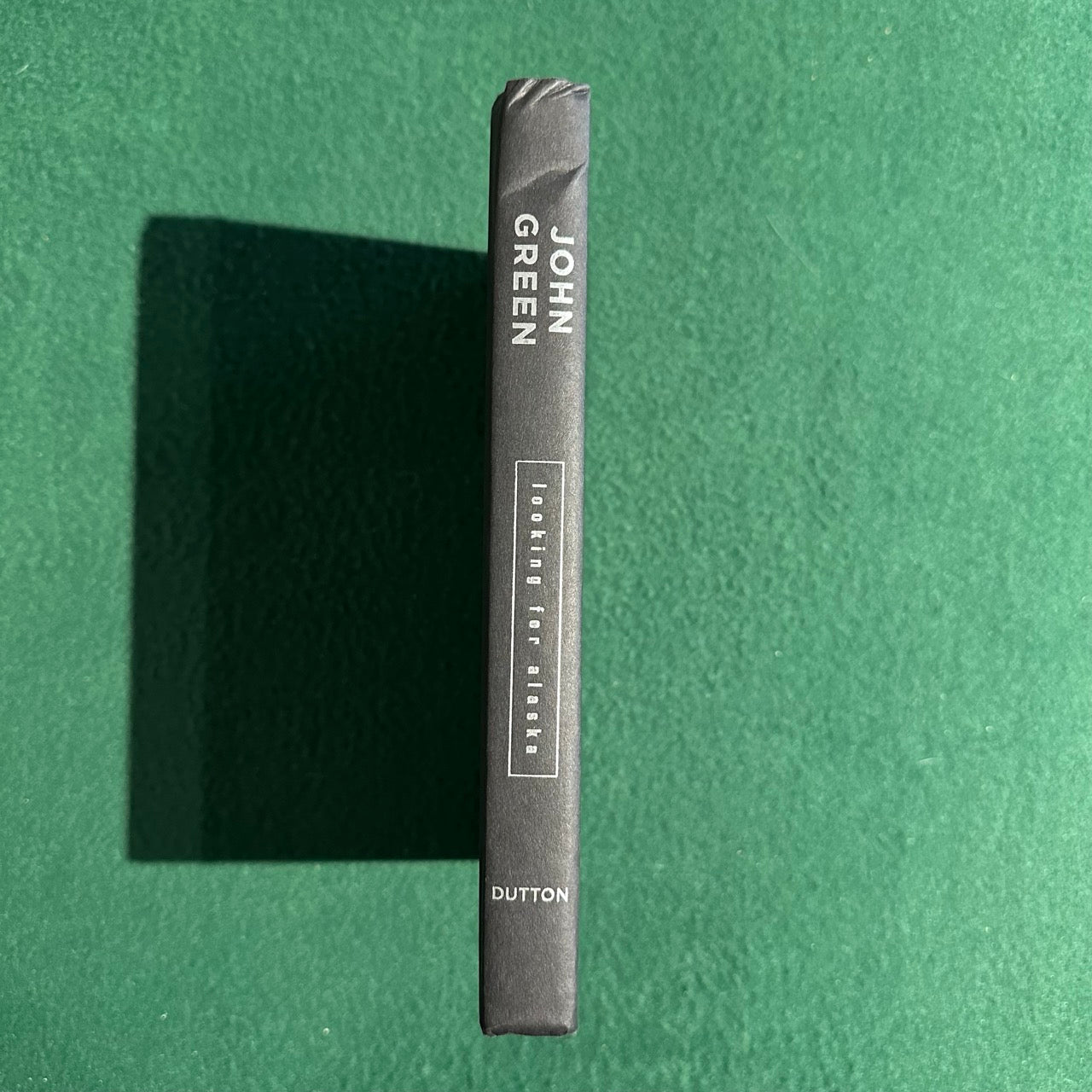 Fiction Hardback: John Green - Looking for Alaska SIGNED