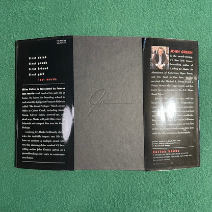 Fiction Hardback: John Green - Looking for Alaska SIGNED