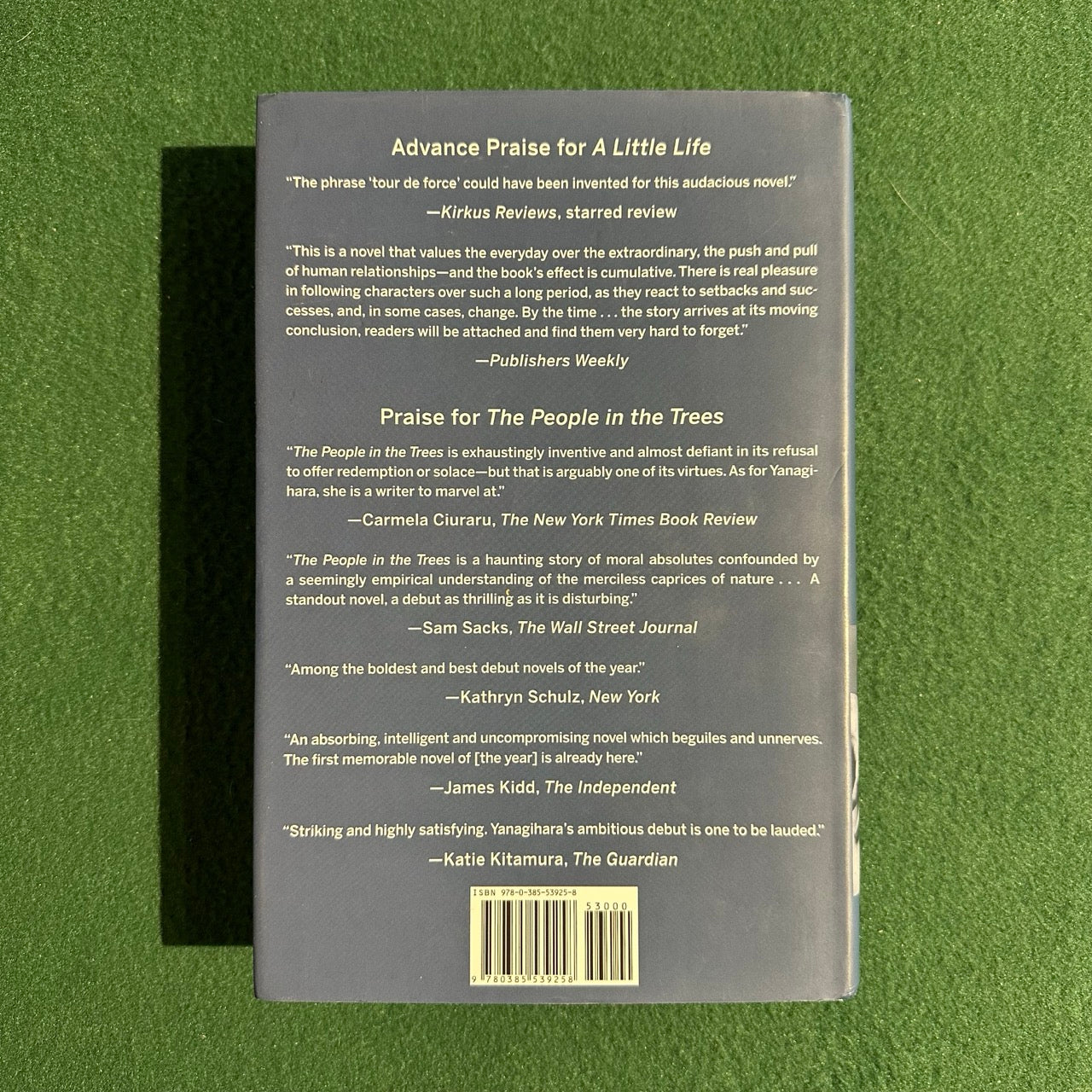 Fiction Hardback: Hanya Yanagihara - A Little Life SIGNED FIRST EDITION